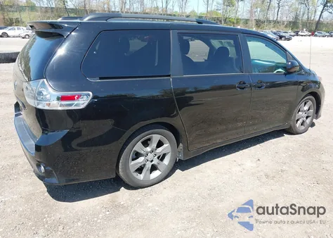 2012 Toyota Sienna Se 8 Passenger из США, поврежденный, VIN 5TDXK3DC7CS262033